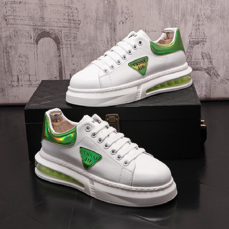New Men Shoes Korean Version Of The Trend Comfortable Casual Sneaker Thick Sole Shoes Youth Sports Single Shoes D2A45, Green
New Men Shoes Korean Version Of The Trend Comfortable Casual Sneaker Thick Sole Shoes Youth Sports Single Shoes D2A45, Green