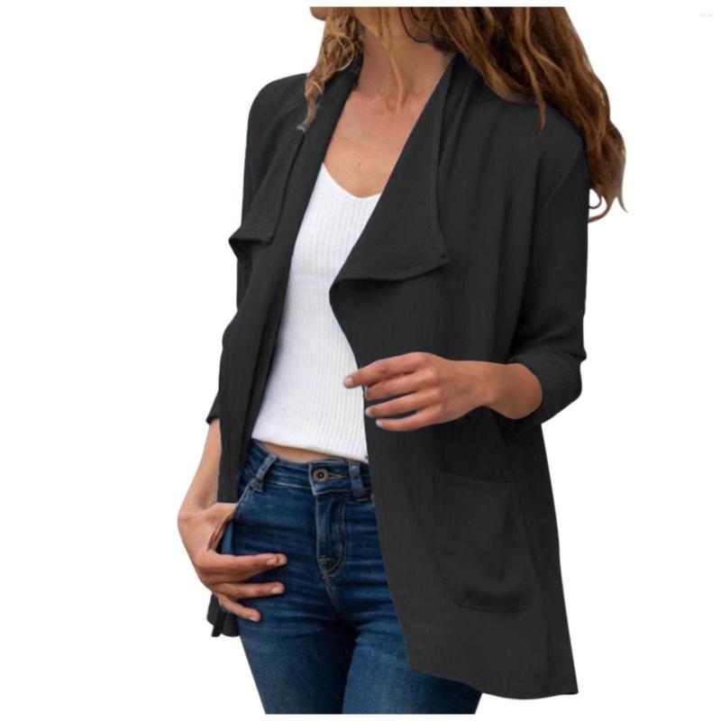 Women's Vests Jacket Cardigan Womens Coat Long Ladies Pockets Sleeve V-neck Outerwear Soild Fashion Women's, Black
Women's Vests Jacket Cardigan Womens Coat Long Ladies Pockets Sleeve V-neck Outerwear Soild Fashion Women's, Black