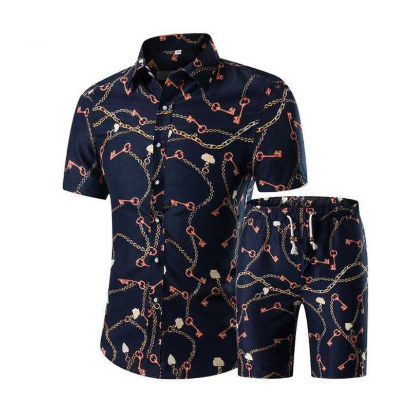 Men' Tracksuits Summer Men Sets 2023 Print Floral Short Sleeve Shirts Fashion Casual Fit Slim Turn-down Collar SuitsMen, Dc12
Men' Tracksuits Summer Men Sets 2023 Print Floral Short Sleeve Shirts Fashion Casual Fit Slim Turn-down Collar SuitsMen, Dc12
