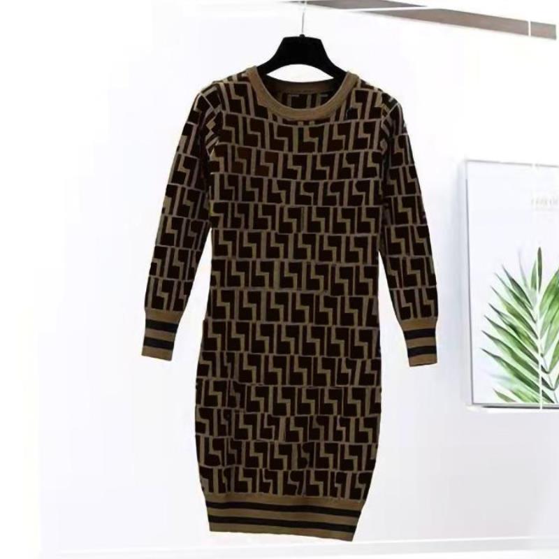 Casual Dresses Women sweater jumpers knit jumper long coat Designer Woman Round neck pullover Embroidery Letters Autumn Fashion dresses Lgrt
Casual Dresses Women sweater jumpers knit jumper long coat Designer Woman Round neck pullover Embroidery Letters Autumn Fashion dresses Lgrt