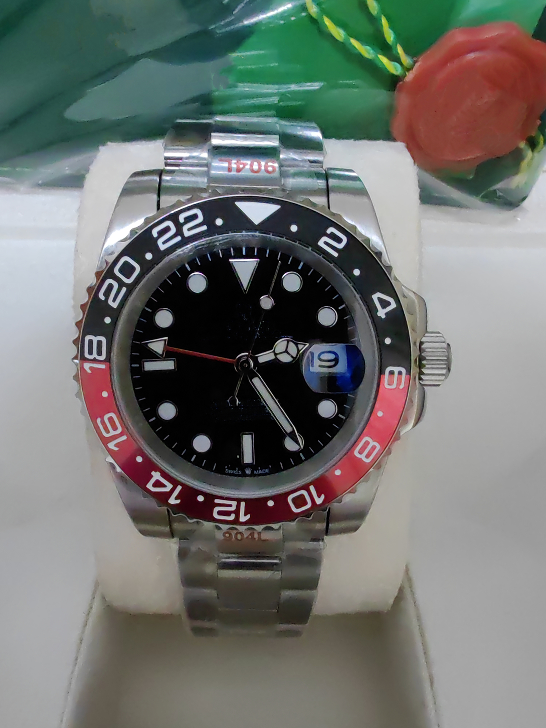 Men's Watch GMT II-126710 Batman 6-color 40mm ceramic watch ring luxury men's mechanical automatic movement wrist watch with original box paper, Style 1 original box+watch
Men's Watch GMT II-126710 Batman 6-color 40mm ceramic watch ring luxury men's mechanical automatic movement wrist watch with original box paper, Style 1 original box+watch