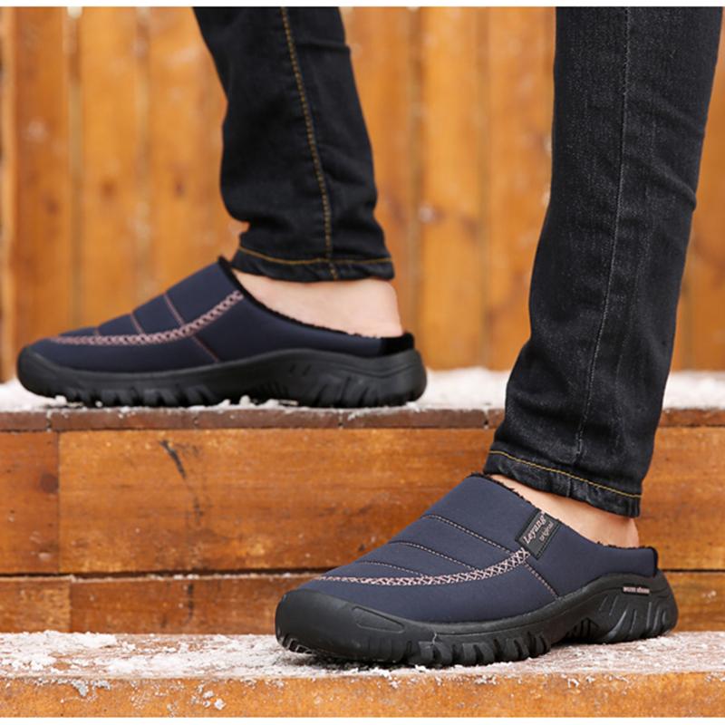 Slippers Winter Men Plush Solid Color Non-Slip Flat Mature Indoor Shoes Warm Cotton Home Soft Comfortable Males SlippersSlippers, Black
Slippers Winter Men Plush Solid Color Non-Slip Flat Mature Indoor Shoes Warm Cotton Home Soft Comfortable Males SlippersSlippers, Black