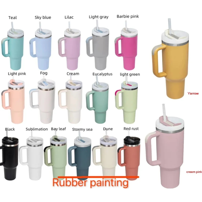 New Trends 2nd 40oz Stainless Steel Tumbler with Handle Lid Straw Big Capacity Beer Mug Water Bottle Outdoor Camping Cup Vacuum Insulated Drinking ss0313, Multi-color
New Trends 2nd 40oz Stainless Steel Tumbler with Handle Lid Straw Big Capacity Beer Mug Water Bottle Outdoor Camping Cup Vacuum Insulated Drinking ss0313, Multi-color