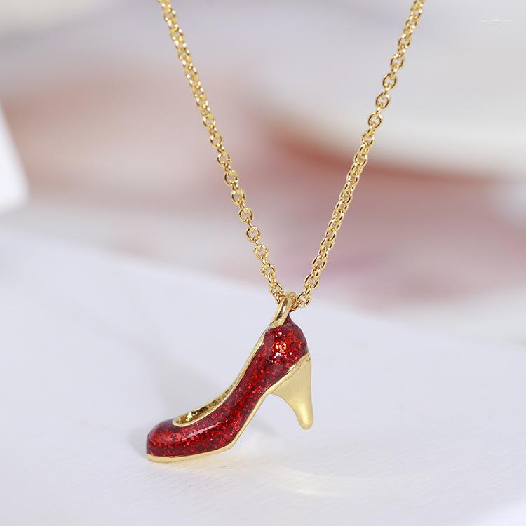 Necklace Earrings Set European And American Fashion Accessories Exquisite Small Red Diamond High Heel, Picture shown
Necklace Earrings Set European And American Fashion Accessories Exquisite Small Red Diamond High Heel, Picture shown