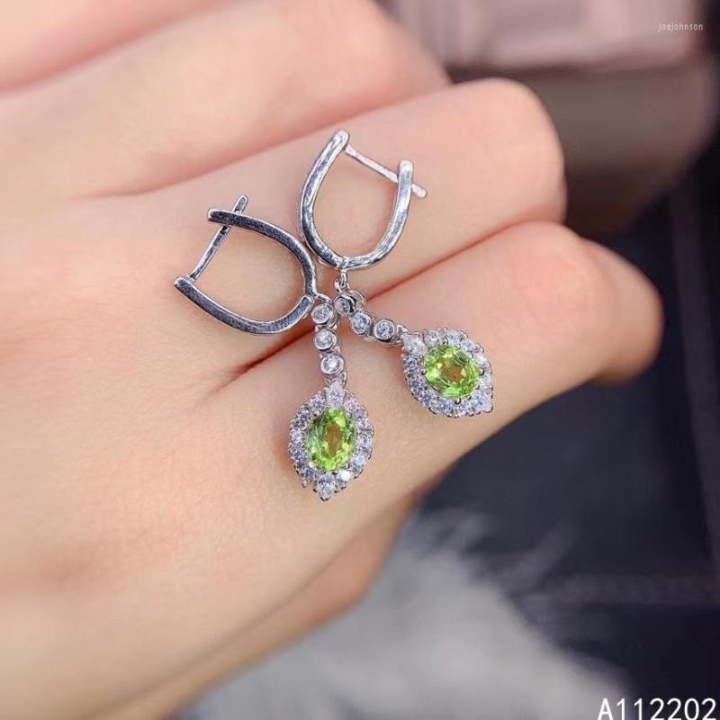 Dangle Earrings Luxury Peridot Eardrop Ladies Vintage Women's 925 Sterling Silver Inlaid Gemstone Jewelry Wedding Gift Support
Dangle Earrings Luxury Peridot Eardrop Ladies Vintage Women's 925 Sterling Silver Inlaid Gemstone Jewelry Wedding Gift Support