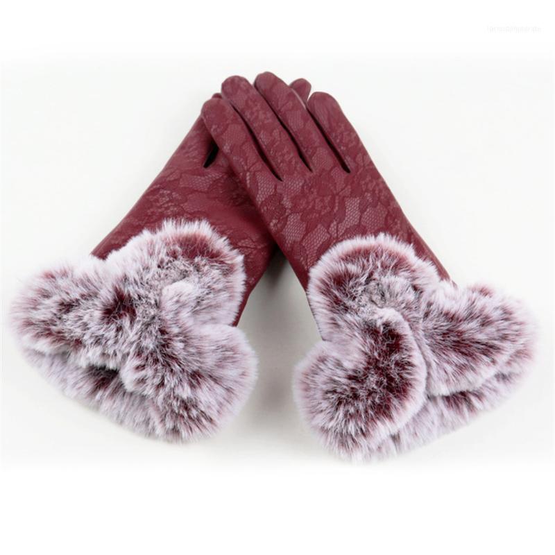 Five Fingers Gloves Fashion Ladies Velvet Lace Rex Fur Touch Screen Mittens Cotton High Quality Outdoor Windproof Warm Casual Glove1
Five Fingers Gloves Fashion Ladies Velvet Lace Rex Fur Touch Screen Mittens Cotton High Quality Outdoor Windproof Warm Casual Glove1
