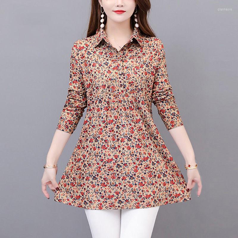 Women's Blouses Fashion Women Spring Autumn Style Woman Casual Long Sleeve Floral Print Loose Shirt Elegant Tops X158, Ka
Women's Blouses Fashion Women Spring Autumn Style Woman Casual Long Sleeve Floral Print Loose Shirt Elegant Tops X158, Ka