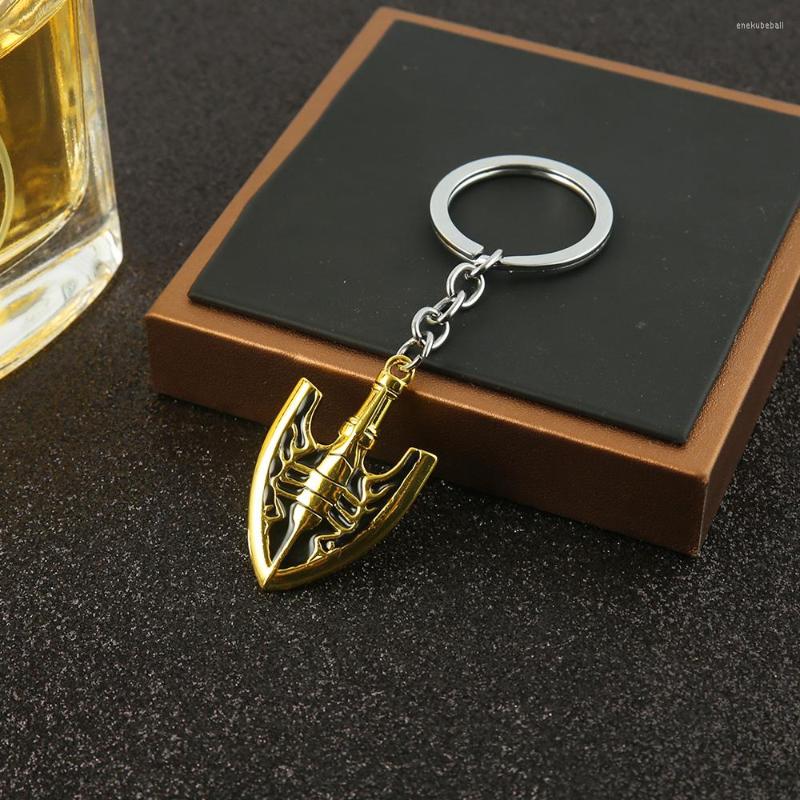 Keychains Anime JOJOS BIZARRE ADVENTURE Shovel Pendant Metal Killer Queen Josuke Jotaro Higashikata Kujo Keyring Holder For Men
Keychains Anime JOJOS BIZARRE ADVENTURE Shovel Pendant Metal Killer Queen Josuke Jotaro Higashikata Kujo Keyring Holder For Men