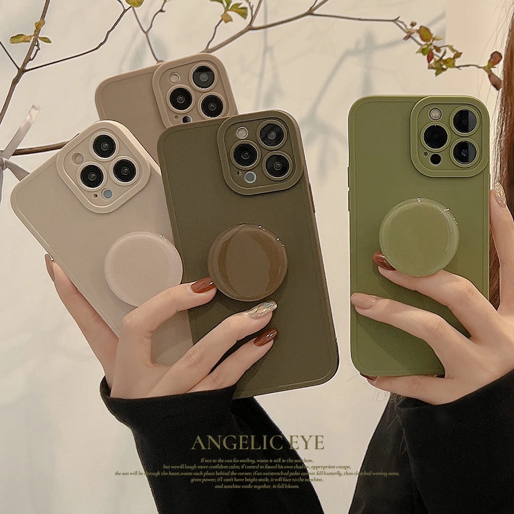 Retro Solid Color Matte With Holder Case For iPhone 14 13 12 11 Pro Max 7 8 Plus XS X XR SE 2022 Mini Soft Silicone Bumper Cover
Retro Solid Color Matte With Holder Case For iPhone 14 13 12 11 Pro Max 7 8 Plus XS X XR SE 2022 Mini Soft Silicone Bumper Cover