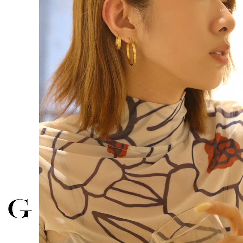 Hoop Earrings GHIDBK Classic Various Large Medium Small Stainless Steel For Women Daily Ins Style Flat Earring Hoops Minimalist
Hoop Earrings GHIDBK Classic Various Large Medium Small Stainless Steel For Women Daily Ins Style Flat Earring Hoops Minimalist
