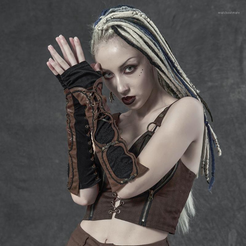 Five Fingers Gloves PUNKRAVE Women's Steampunk Fingerless Vintage Punk Retro Carved Elastic Knitting Long
Five Fingers Gloves PUNKRAVE Women's Steampunk Fingerless Vintage Punk Retro Carved Elastic Knitting Long