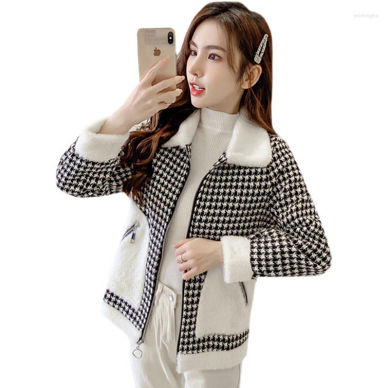Women' Wool Women Woolen Jackets Female Autumn Winter Clothes 2023 Lattice Coat Fashion Overcoat Coats Women' Outerwear, Black
Women' Wool Women Woolen Jackets Female Autumn Winter Clothes 2023 Lattice Coat Fashion Overcoat Coats Women' Outerwear, Black