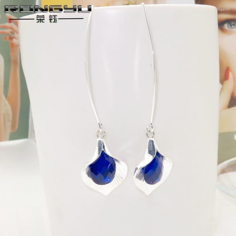 Dangle Earrings Exquisite Silver Plated Natural Blue Crystal Hook Drop Women Party Anniversary Fine Jewelry
Dangle Earrings Exquisite Silver Plated Natural Blue Crystal Hook Drop Women Party Anniversary Fine Jewelry