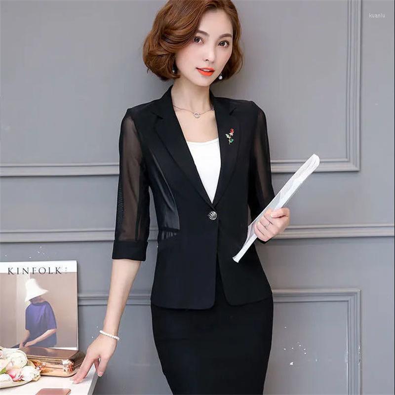 Women's Suits White Blazer Women's Three-Quarter Sleeve 2023 Spring Summer Casual Korean Fashion Slim Thin Suit Jacket Top
Women's Suits White Blazer Women's Three-Quarter Sleeve 2023 Spring Summer Casual Korean Fashion Slim Thin Suit Jacket Top