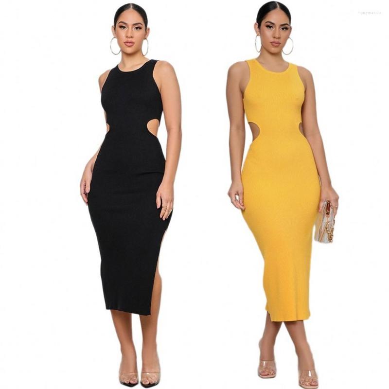 Casual Dresses Fashion Women Tank Bodycon Dress Tight-fitting Solid Color Sleeveless Sexy Hollow Out Club Party Pencil Midi Vestidos, Black
Casual Dresses Fashion Women Tank Bodycon Dress Tight-fitting Solid Color Sleeveless Sexy Hollow Out Club Party Pencil Midi Vestidos, Black
