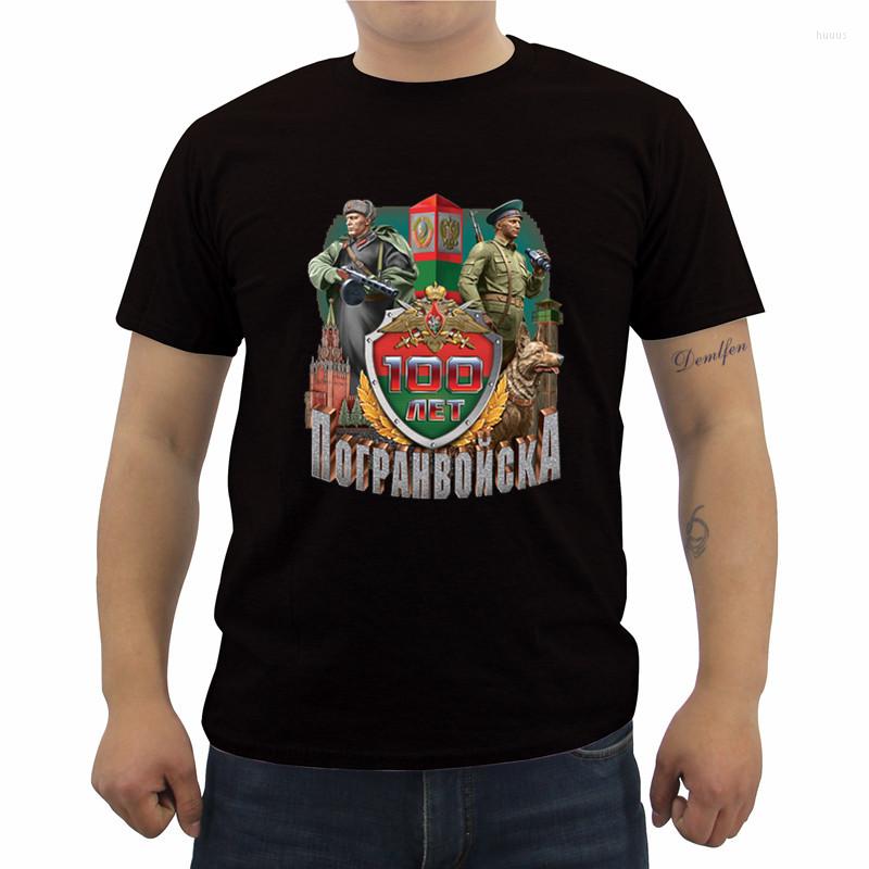 Men' T Shirts Russia "100 Years Of Border Guards" Print T-Shirt. Men' Cotton Short Sleeve Shirt Casual O-neck Cool Tees Tops, Black
Men' T Shirts Russia "100 Years Of Border Guards" Print T-Shirt. Men' Cotton Short Sleeve Shirt Casual O-neck Cool Tees Tops, Black