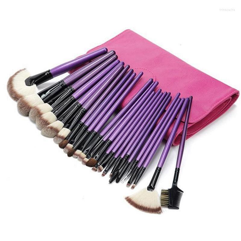 Makeup Brushes 24pcs Tool Set Cosmetic Powder Eye Shadow Foundation Purple Blush Blending Beauty Brush Maquiagem Mutifunction
Makeup Brushes 24pcs Tool Set Cosmetic Powder Eye Shadow Foundation Purple Blush Blending Beauty Brush Maquiagem Mutifunction