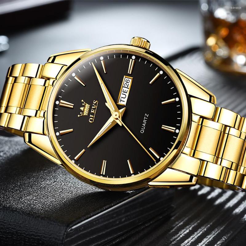 Wristwatches Men Quartz Wristwatch 30M Waterproof Casual With Stainless Steel Watchband Fashion Luminous Hand Male Clock, Black
Wristwatches Men Quartz Wristwatch 30M Waterproof Casual With Stainless Steel Watchband Fashion Luminous Hand Male Clock, Black