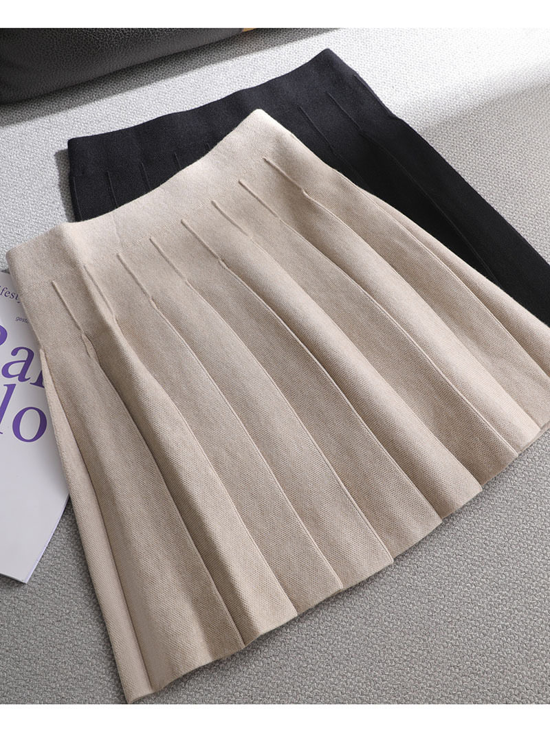 Skirts Ezsskj Autumn winter a-line thick short SWEATER Skirt Women good quality cute pleated mini skirt female elegant knit skirt 230313, Dark grey
Skirts Ezsskj Autumn winter a-line thick short SWEATER Skirt Women good quality cute pleated mini skirt female elegant knit skirt 230313, Dark grey