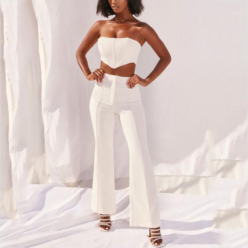 Women' Tracksuits 2023 Two Pieces Set White For Women Crop Top With Bell-Bottomed Pants Casual Street Wear Outfit Clothing
Women' Tracksuits 2023 Two Pieces Set White For Women Crop Top With Bell-Bottomed Pants Casual Street Wear Outfit Clothing