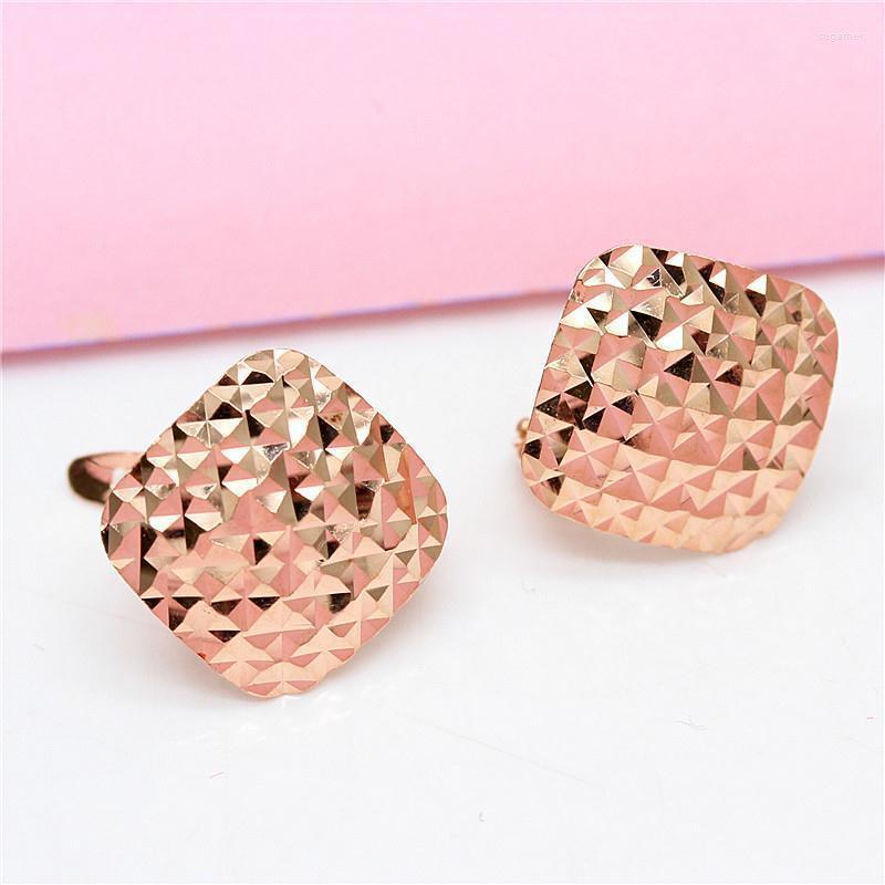 Stud Earrings 585 Purple Gold Square Gypsophila For Women14k Rose Fashion Chinese Style Sparkling Engagement Jewelry
Stud Earrings 585 Purple Gold Square Gypsophila For Women14k Rose Fashion Chinese Style Sparkling Engagement Jewelry