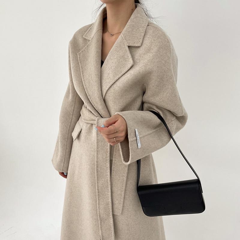 Women's Wool & Blends LXCX Korea Chic Autumn Winter Elegant Temperament Lapel One Button Loose Lace Up Waist Long Woolen Coat Women 2023 16E, Picture color
Women's Wool & Blends LXCX Korea Chic Autumn Winter Elegant Temperament Lapel One Button Loose Lace Up Waist Long Woolen Coat Women 2023 16E, Picture color