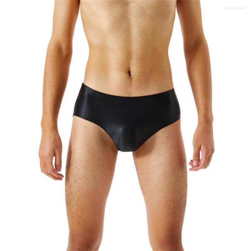 Underpants Men Panties Solid Color Smooth Stretch Seamless Glossy Underwear Sexy One-Piece Briefs Male Clothes, White
Underpants Men Panties Solid Color Smooth Stretch Seamless Glossy Underwear Sexy One-Piece Briefs Male Clothes, White