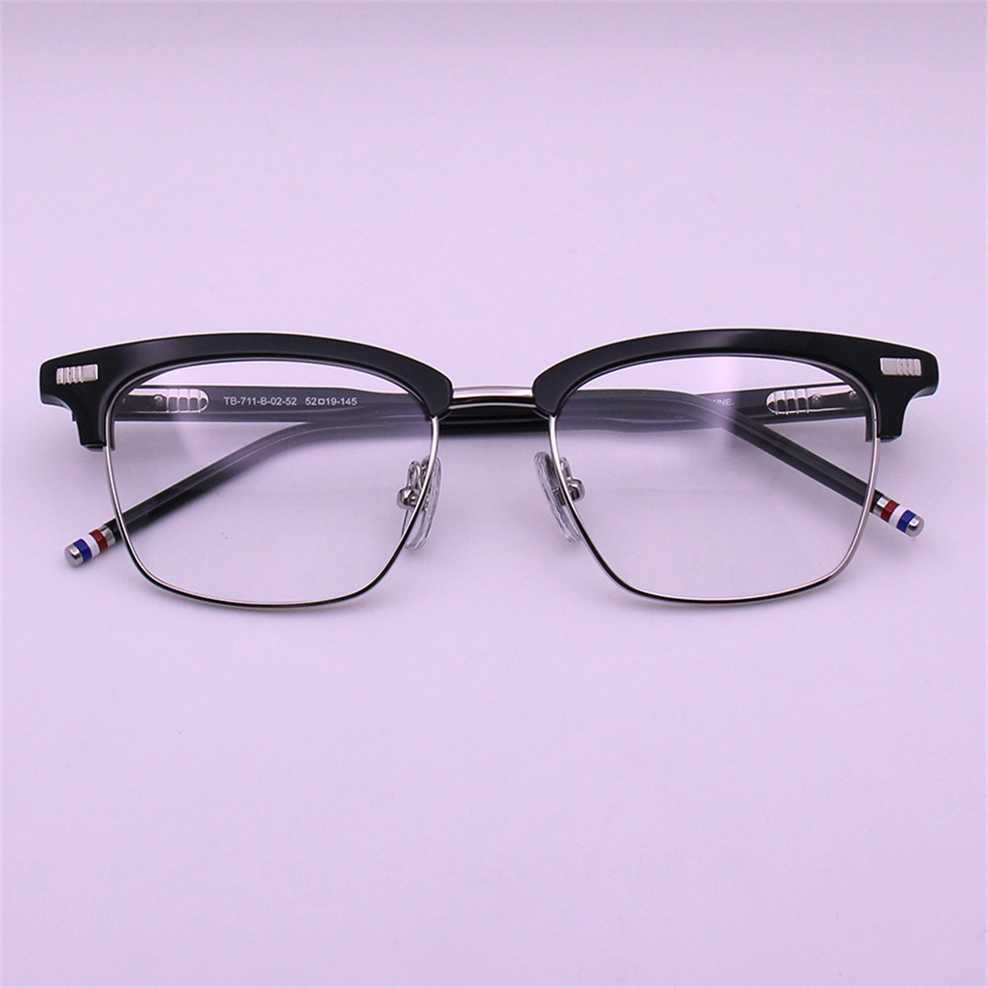 Sunglasses 2023 new Myopia glasses tb711 box myopia frame men's fashion Korean optical lens
Sunglasses 2023 new Myopia glasses tb711 box myopia frame men's fashion Korean optical lens