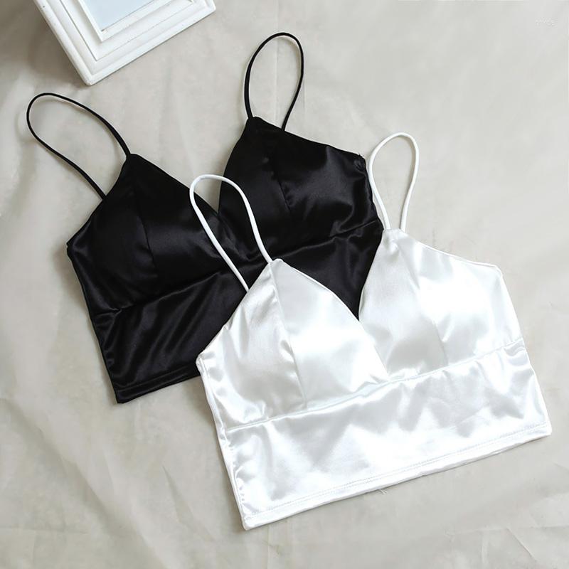 Bras Sexy Women Cami Crop Tops Bralette Underwear Vest Tube Corset Plunge Bra Sleeping Brassiere Push Up Wireless Satin Lingerie, Black
Bras Sexy Women Cami Crop Tops Bralette Underwear Vest Tube Corset Plunge Bra Sleeping Brassiere Push Up Wireless Satin Lingerie, Black