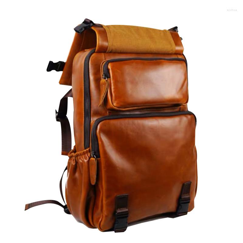 Outdoor Bags Pu Leather School Backpack Large Capacity Travel Bag Laptop Waterproof Duffle Men Women Flip Sport Fitness Gym, Orange
Outdoor Bags Pu Leather School Backpack Large Capacity Travel Bag Laptop Waterproof Duffle Men Women Flip Sport Fitness Gym, Orange