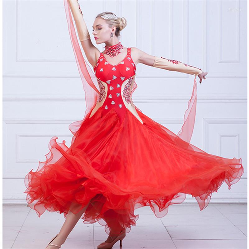 Stage Wear Fashion Ballroom Competition Dress Modern Dresses Standard Waltz Dancing, Black
Stage Wear Fashion Ballroom Competition Dress Modern Dresses Standard Waltz Dancing, Black