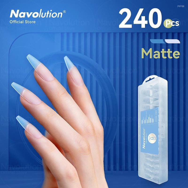 False Nails NAVOLUTION 120Pcs Acrylic Coffin Artificial Transparent/Matte For Extension
False Nails NAVOLUTION 120Pcs Acrylic Coffin Artificial Transparent/Matte For Extension