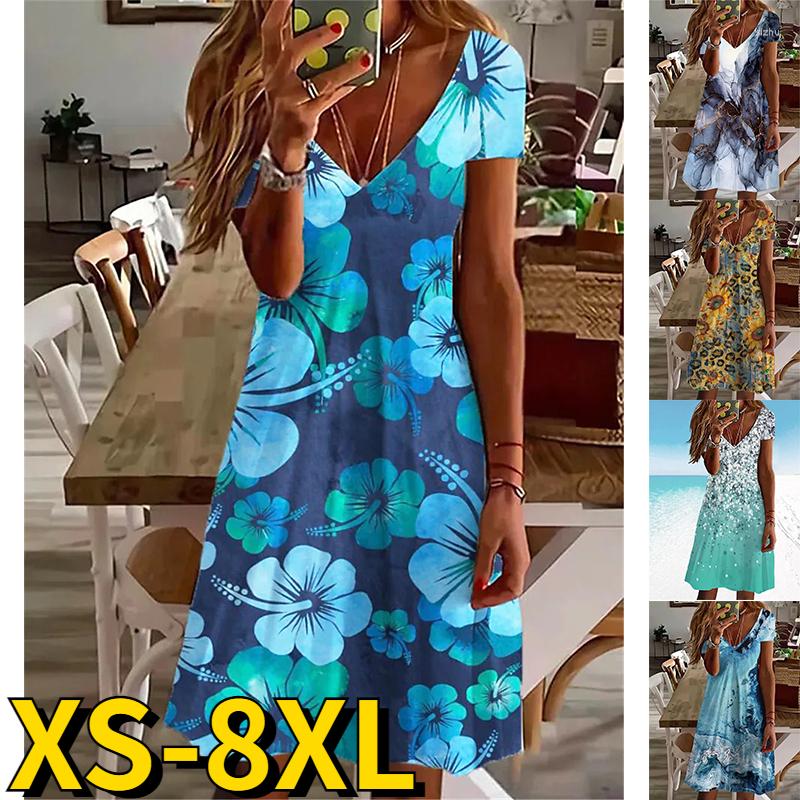 Casual Dresses Autumn Winter V-neck Knee-length Skirt Women's Everyday Street Short-sleeved Fashion Floral Print Party Loose Dress, Black
Casual Dresses Autumn Winter V-neck Knee-length Skirt Women's Everyday Street Short-sleeved Fashion Floral Print Party Loose Dress, Black