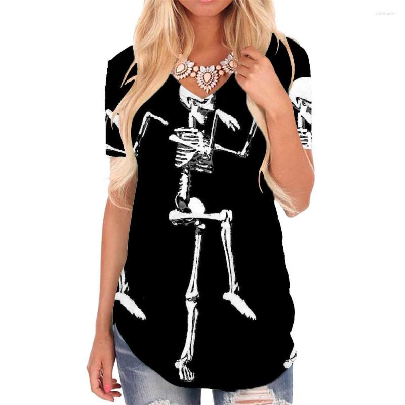 Women's T Shirts Giyu Brand Skull T-shirt Women Skeleton Tshirts Printed Dancing V-neck Tshirt Funny Shirt Print Womens Clothing Hip Hop, 10070
Women's T Shirts Giyu Brand Skull T-shirt Women Skeleton Tshirts Printed Dancing V-neck Tshirt Funny Shirt Print Womens Clothing Hip Hop, 10070