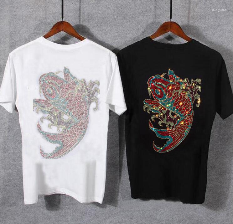 Men's T Shirts Men TShirt Mens Business Casual TShirts 2023 Arrival Brand Clothing Short Sleeve Rhinestone, As shown
Men's T Shirts Men TShirt Mens Business Casual TShirts 2023 Arrival Brand Clothing Short Sleeve Rhinestone, As shown