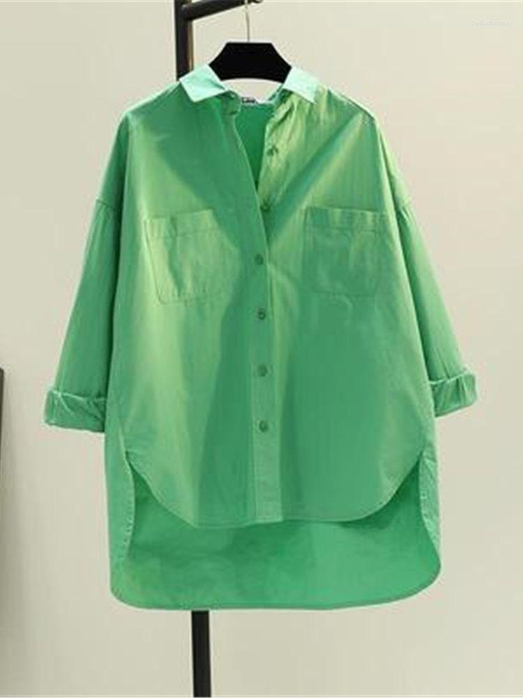 Women's Blouses Korean Shirt Blouse 2023 Long Sleeve Oversized Cotton Spring Summer Shirts Loose Streetwear Casual Top Y7255, Blue
Women's Blouses Korean Shirt Blouse 2023 Long Sleeve Oversized Cotton Spring Summer Shirts Loose Streetwear Casual Top Y7255, Blue