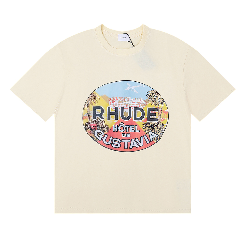 Mens T Casual Rhude Summer Shirt Designer Priting Fashion Simple Ppure Cotton Men T Shirts US Size S-XXL AW2I, Rhude-16
Mens T Casual Rhude Summer Shirt Designer Priting Fashion Simple Ppure Cotton Men T Shirts US Size S-XXL AW2I, Rhude-16
