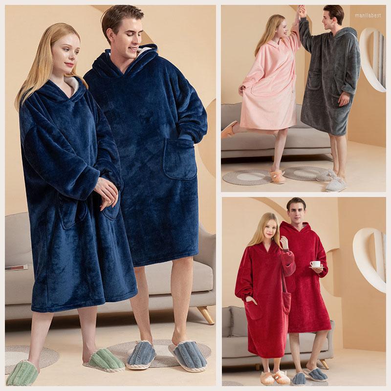 Women's Sleepwear Men Winter Hooded Thick Warm Flannel Bathrobe Plus Size Coral Fleece Mens Bath Robe Women TV Pullovers Robes Sleeved, Grey men
Women's Sleepwear Men Winter Hooded Thick Warm Flannel Bathrobe Plus Size Coral Fleece Mens Bath Robe Women TV Pullovers Robes Sleeved, Grey men