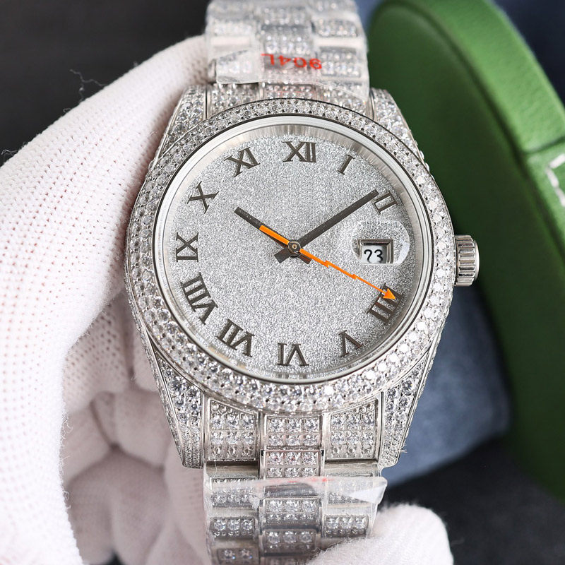 diamonds watch mens watch 41mm automatic mechanical movement watch Business designer watches montre Luxe, Color 1
diamonds watch mens watch 41mm automatic mechanical movement watch Business designer watches montre Luxe, Color 1