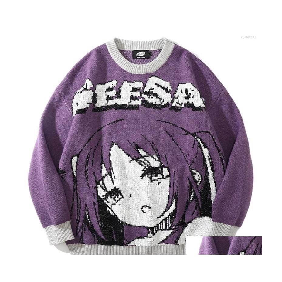 Men'S Sweaters Mens Oversized Men Women Japanese Girl Plovers Oneck 2022 Autumn Streetwear Fashion Cotton Knitted Sweater Drop Deliv Dhxq0, Light gray
Men'S Sweaters Mens Oversized Men Women Japanese Girl Plovers Oneck 2022 Autumn Streetwear Fashion Cotton Knitted Sweater Drop Deliv Dhxq0, Light gray