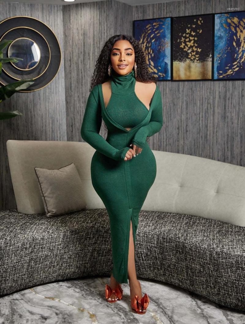 Work Dresses Autumn Fashion Two-piece Set Women' Solid Color V-neck Long Sleeve Dress High Neck Short Vest Temperament Slim, Green
Work Dresses Autumn Fashion Two-piece Set Women' Solid Color V-neck Long Sleeve Dress High Neck Short Vest Temperament Slim, Green