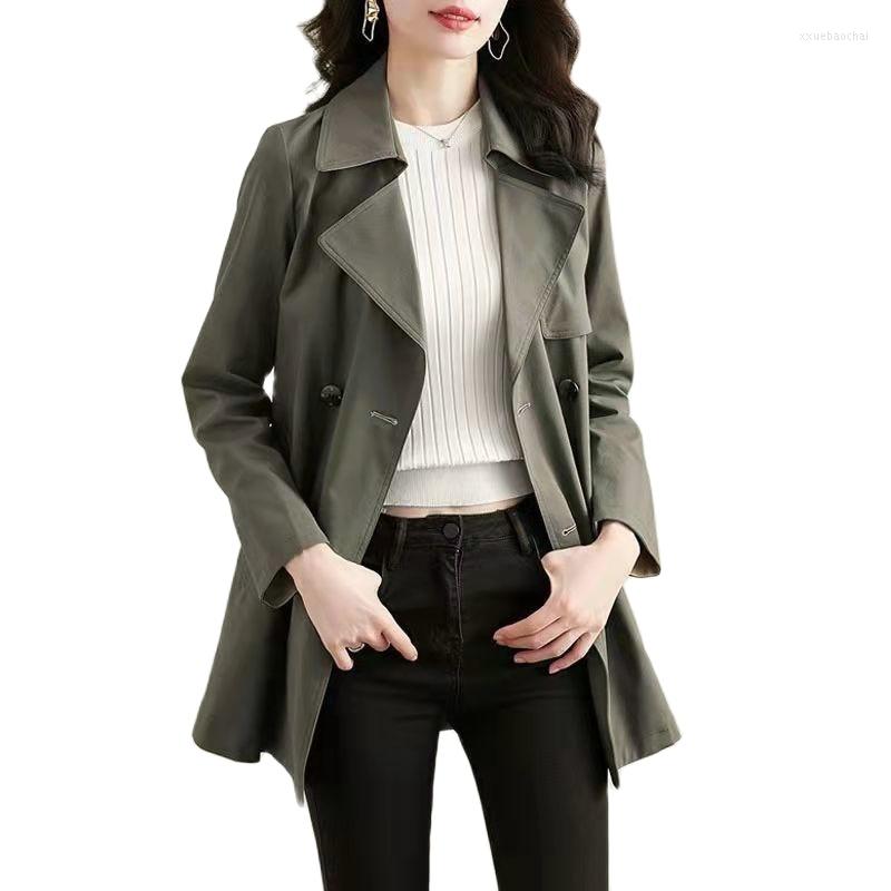 Women's Trench Coats Spring Autumn Coat Woman 2023 British Style Double Breasted Mid-Long Women Overcoat Windbreaker Female, Creamy-white
Women's Trench Coats Spring Autumn Coat Woman 2023 British Style Double Breasted Mid-Long Women Overcoat Windbreaker Female, Creamy-white