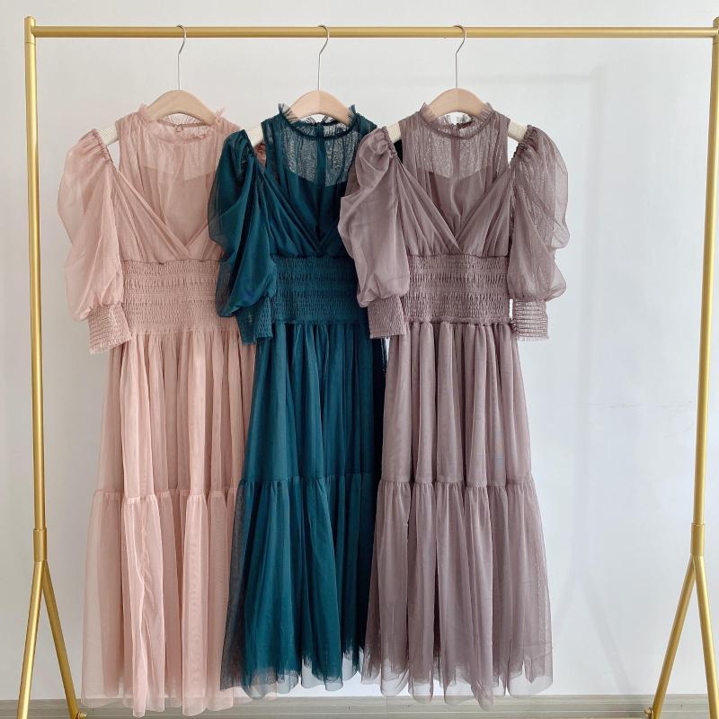 Party Dresses Kuzuwata 2023 Early Spring Vestidos Japanese Women Robes Out Shoulder Half Sleeve Patchwork Mesh High Waist Slim, Green
Party Dresses Kuzuwata 2023 Early Spring Vestidos Japanese Women Robes Out Shoulder Half Sleeve Patchwork Mesh High Waist Slim, Green