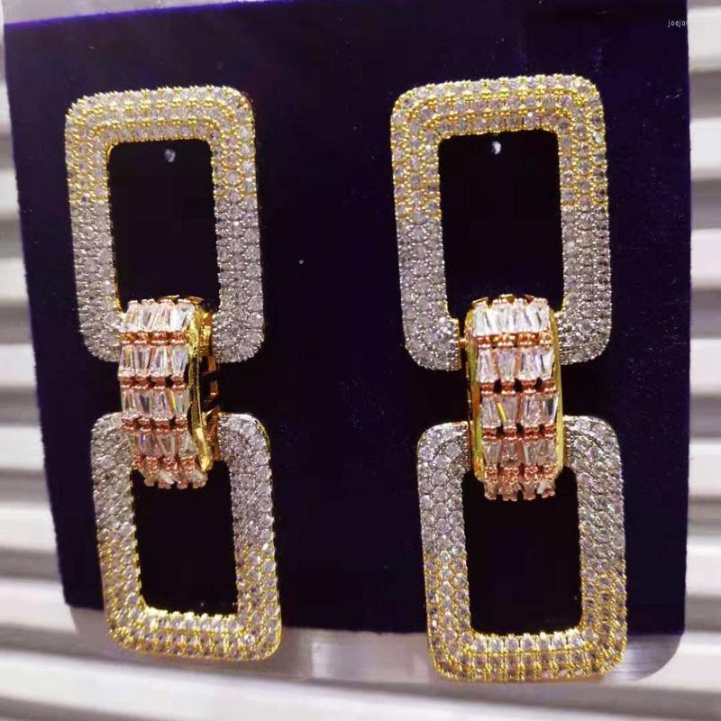 Dangle Earrings GODKI BIG FASHION Luxury 3 Tone Round Nigerian Drop For Women Wedding African Bridal Boucle D'oreille Femme
Dangle Earrings GODKI BIG FASHION Luxury 3 Tone Round Nigerian Drop For Women Wedding African Bridal Boucle D'oreille Femme