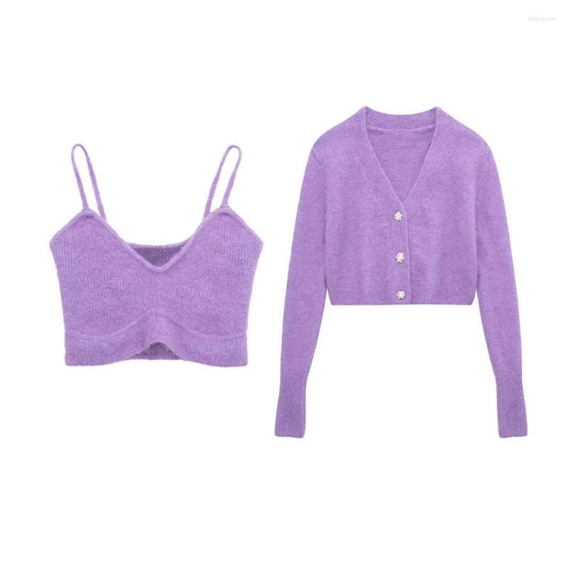 Women' Knits ZAA Autumn 2023 Girls Fashion Wool Blended Knitted Tank Top Unique Retro Bra Open Back Sexy Short Strap Sweater, As shown
Women' Knits ZAA Autumn 2023 Girls Fashion Wool Blended Knitted Tank Top Unique Retro Bra Open Back Sexy Short Strap Sweater, As shown