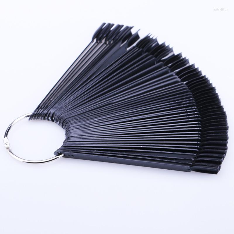False Nails 50PCS/set Tips Black Colors Fan Board Tools Nail Art Display Practice Sticks Accessory For Gel Polish
False Nails 50PCS/set Tips Black Colors Fan Board Tools Nail Art Display Practice Sticks Accessory For Gel Polish