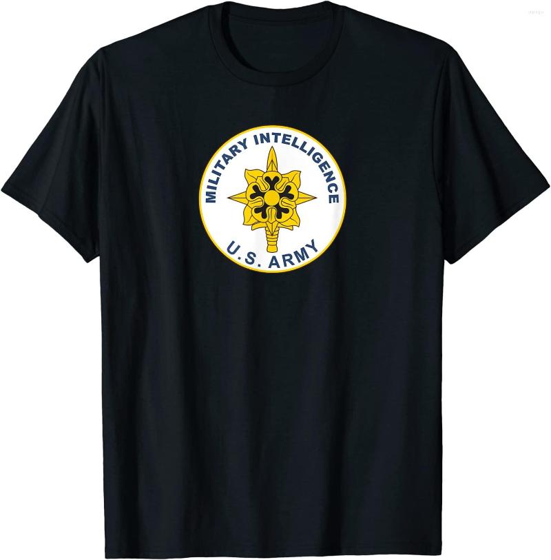 Men' T Shirts US Army Military Intelligence Corps Men T-Shirt Short Sleeve Casual Cotton O-Neck Summer TShirt, Black
Men' T Shirts US Army Military Intelligence Corps Men T-Shirt Short Sleeve Casual Cotton O-Neck Summer TShirt, Black