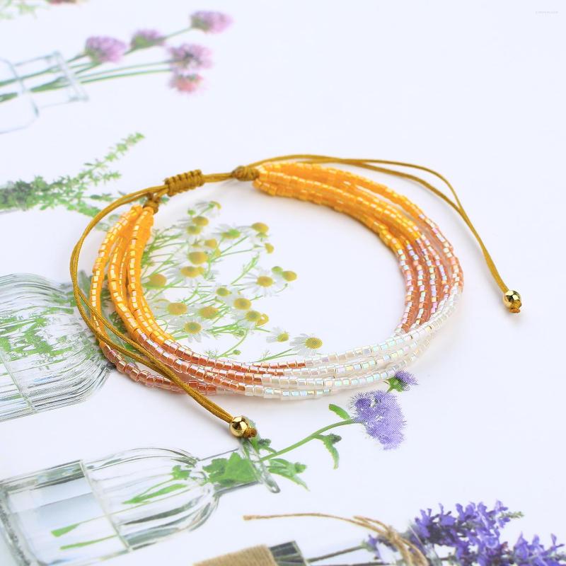 Strand KELITCH Women Bracelets Miyuki Multilayered Wrap Beaded Handmade Charm Fashion Couple Bangle Girls Friendship Jewelry
Strand KELITCH Women Bracelets Miyuki Multilayered Wrap Beaded Handmade Charm Fashion Couple Bangle Girls Friendship Jewelry