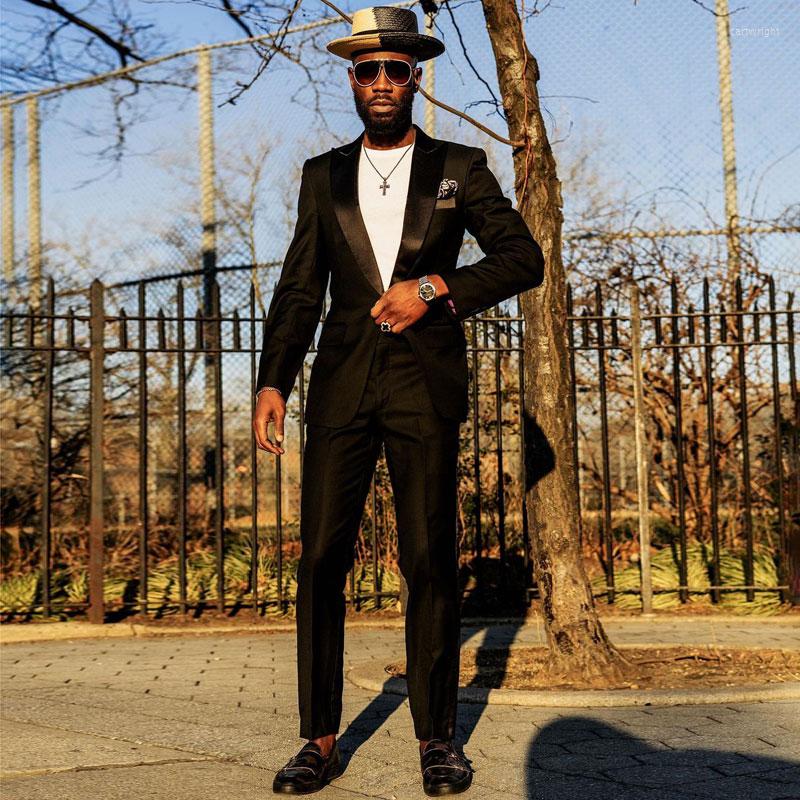 Men's Suits Fashion Black Men's Suit Peaked Lapel For Wedding Blazers One Button Male Tuxedos Groom Wear Prom Jackets With Pants, Green
Men's Suits Fashion Black Men's Suit Peaked Lapel For Wedding Blazers One Button Male Tuxedos Groom Wear Prom Jackets With Pants, Green