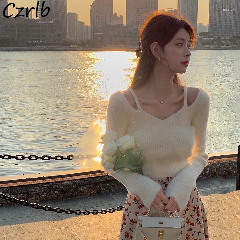 Women' Sweaters Pullovers Women Sweater Solid Off Shoulder Sexy All-match Korean Style Elegant Temperament Slim Cozy Spring Warm Fashion, As shown
Women' Sweaters Pullovers Women Sweater Solid Off Shoulder Sexy All-match Korean Style Elegant Temperament Slim Cozy Spring Warm Fashion, As shown